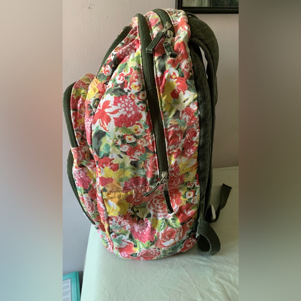 Billabong Floral Multi-Color Backpack - Picture 3 of 9